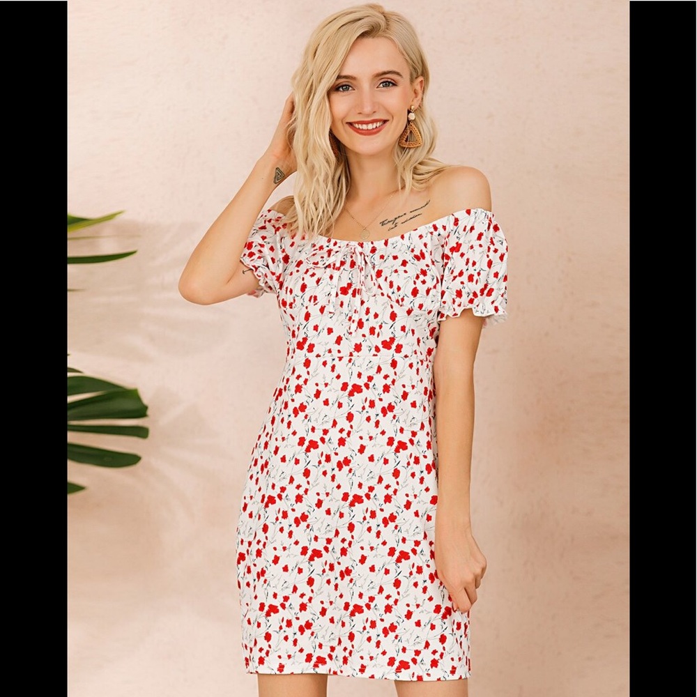 SHEIN Bardot Dress
